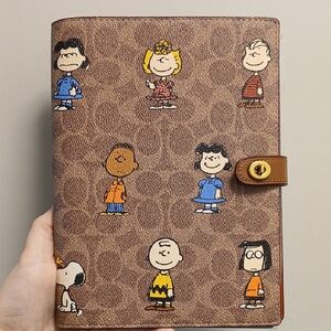 Peanuts Character Brown Notebook Cover